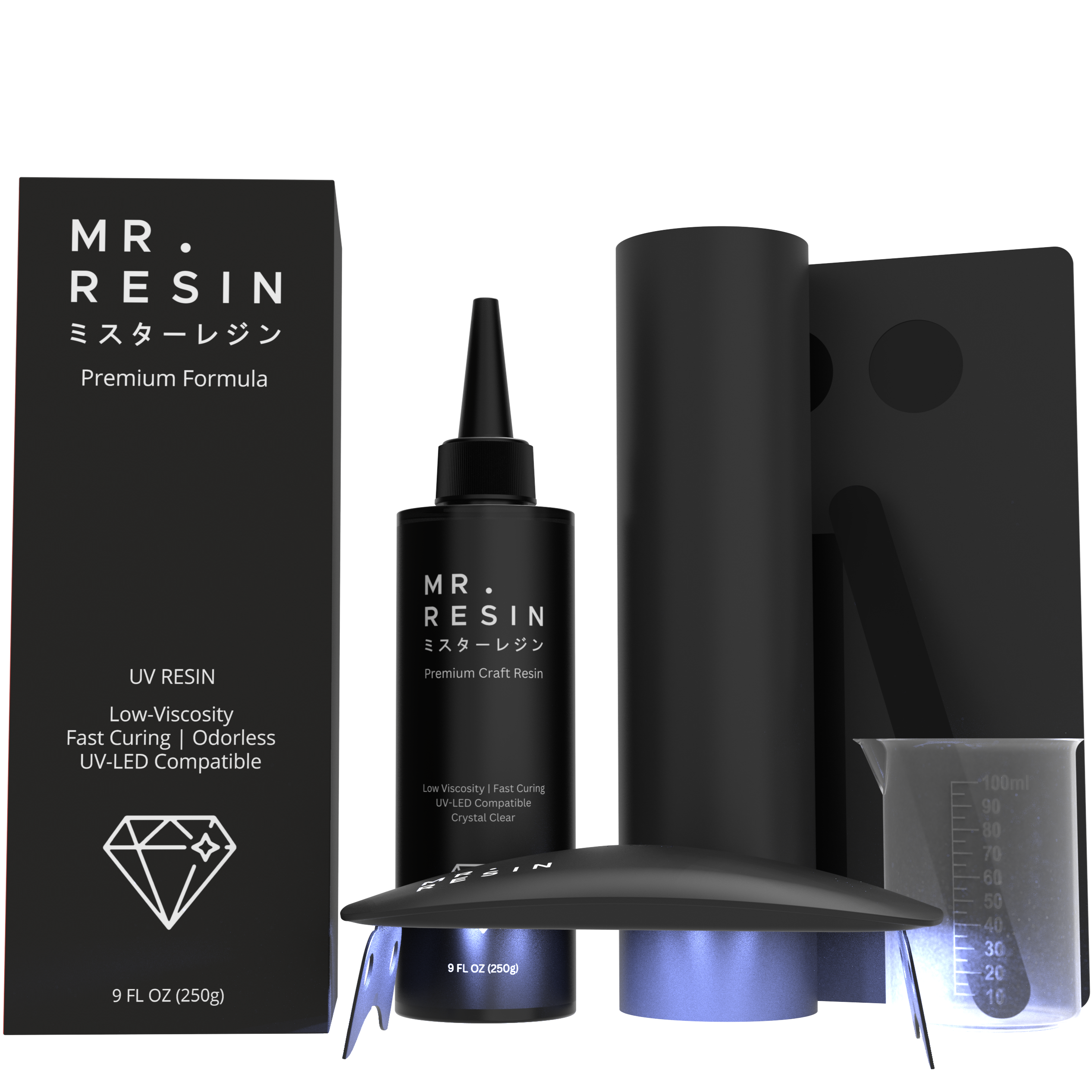 MR. RESIN Black Line New Formula! - (250g Kit)